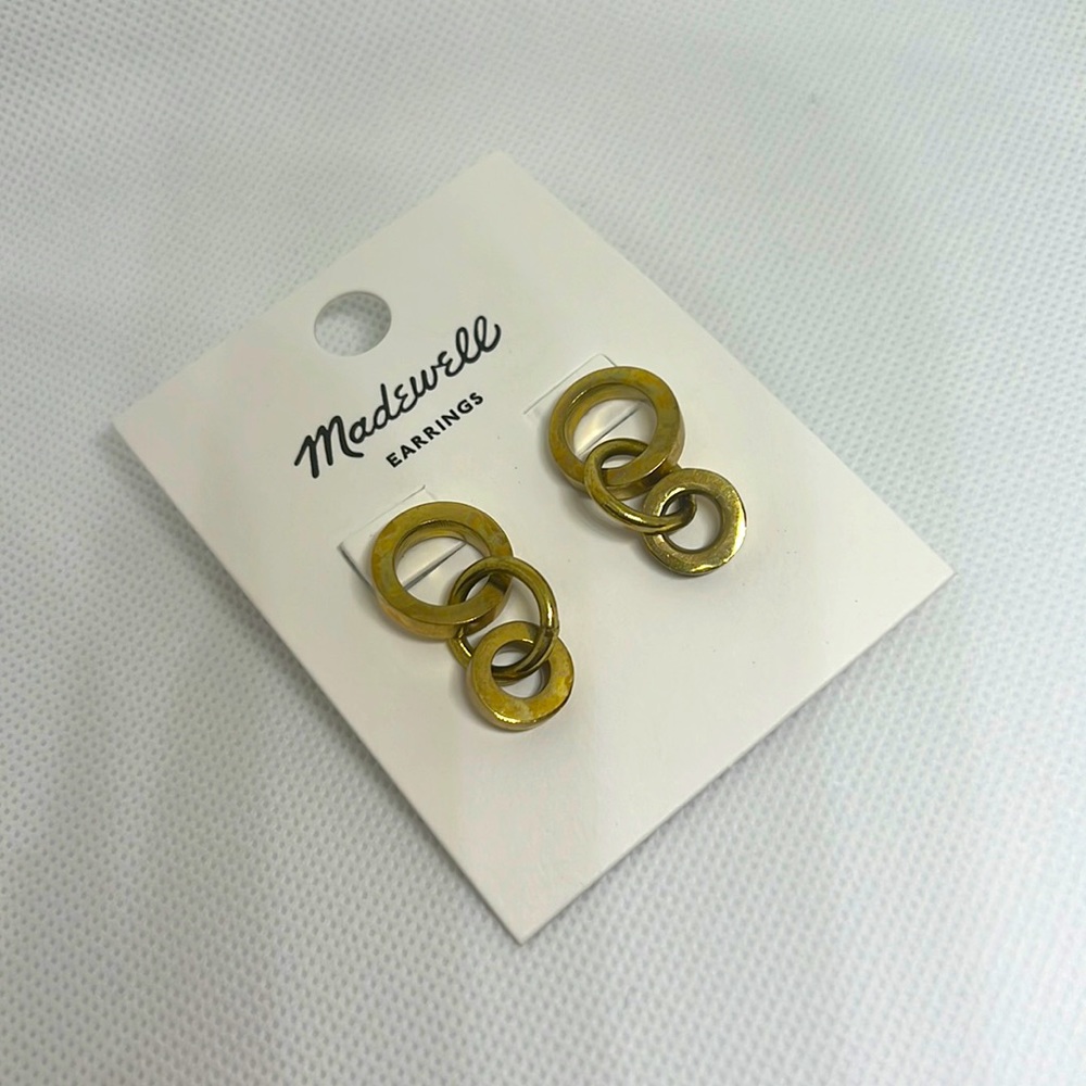 Madewell To The Market Link Earrings - Picture 4 of 7